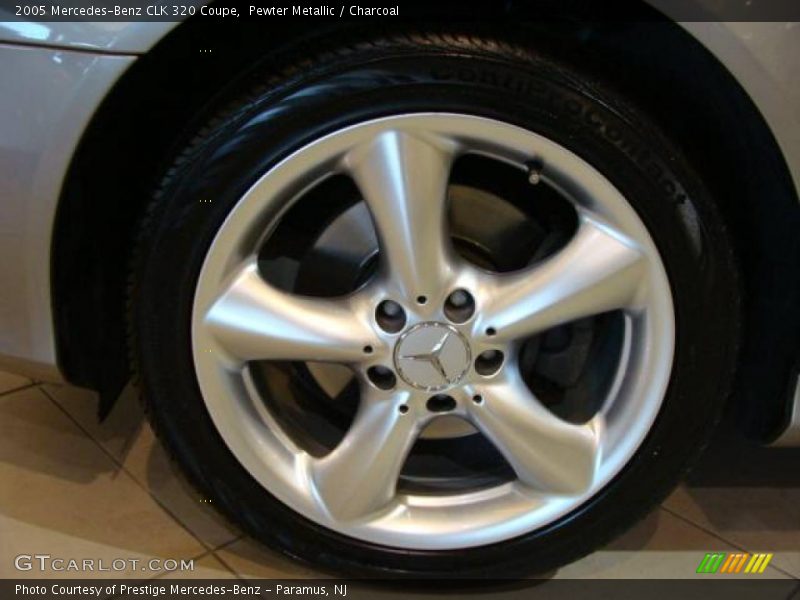 Pewter Metallic / Charcoal 2005 Mercedes-Benz CLK 320 Coupe