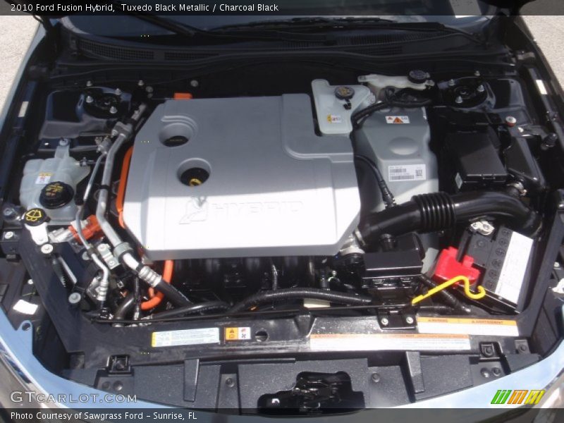 Tuxedo Black Metallic / Charcoal Black 2010 Ford Fusion Hybrid