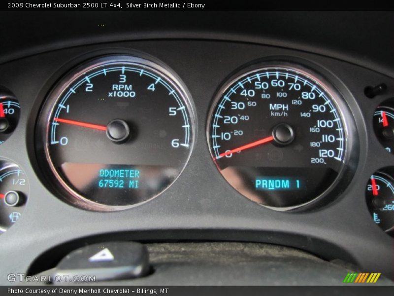  2008 Suburban 2500 LT 4x4 2500 LT 4x4 Gauges