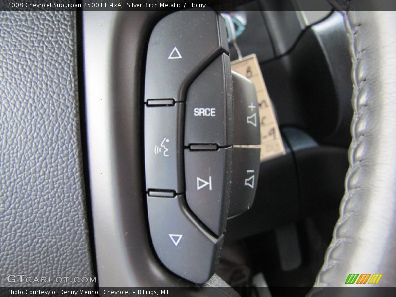 Controls of 2008 Suburban 2500 LT 4x4