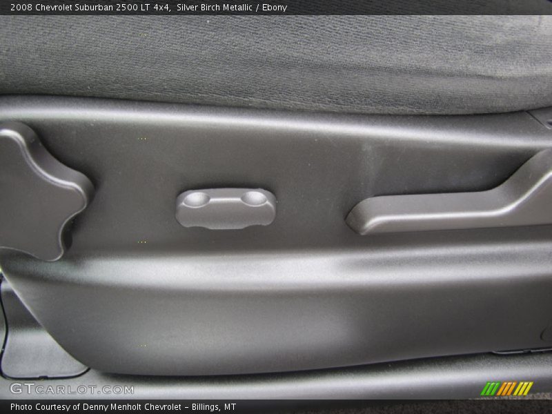 Silver Birch Metallic / Ebony 2008 Chevrolet Suburban 2500 LT 4x4