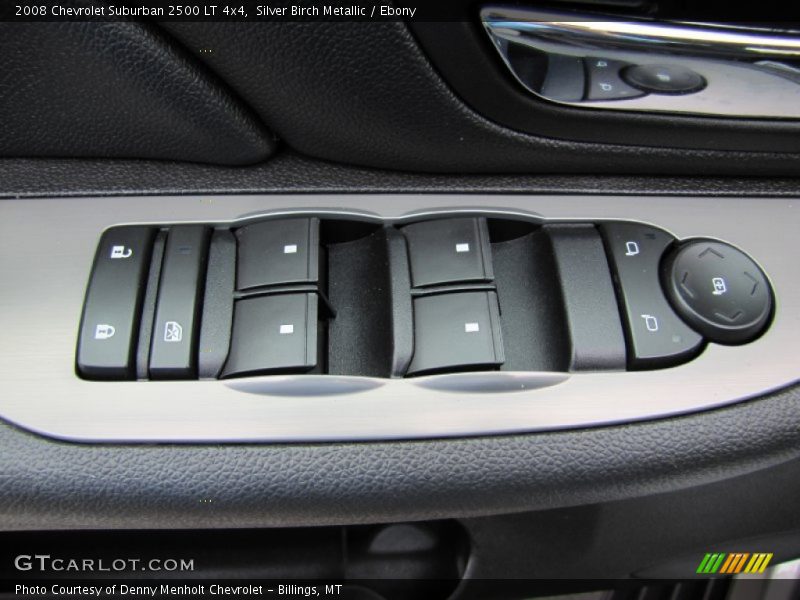 Silver Birch Metallic / Ebony 2008 Chevrolet Suburban 2500 LT 4x4