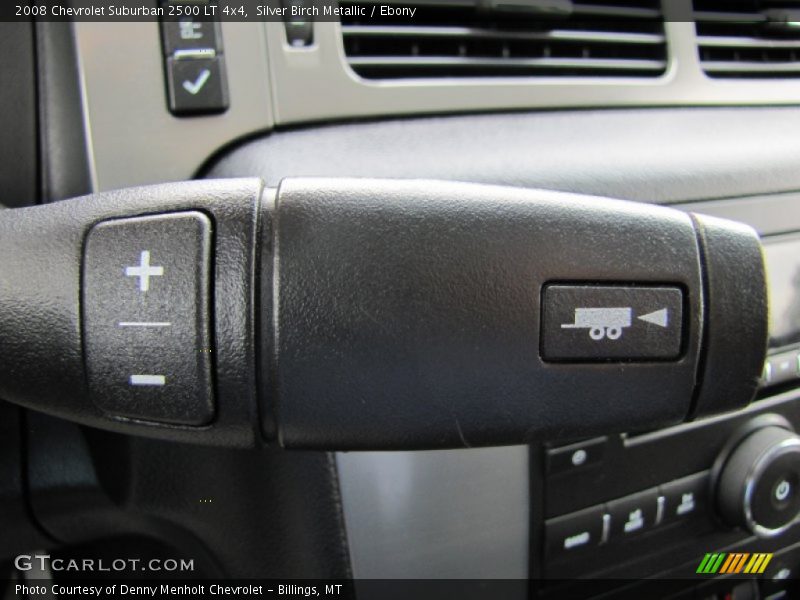 Silver Birch Metallic / Ebony 2008 Chevrolet Suburban 2500 LT 4x4