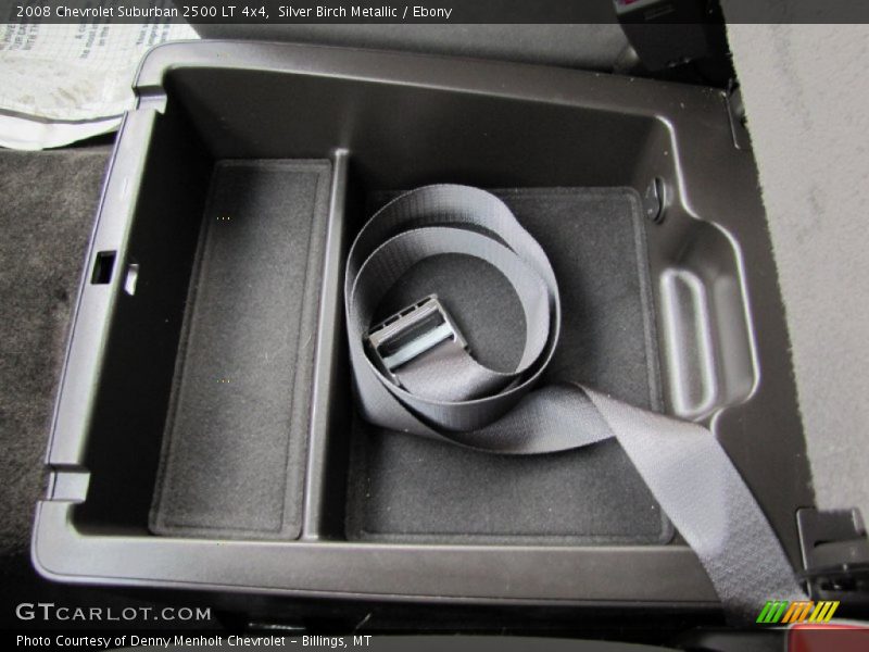 Silver Birch Metallic / Ebony 2008 Chevrolet Suburban 2500 LT 4x4