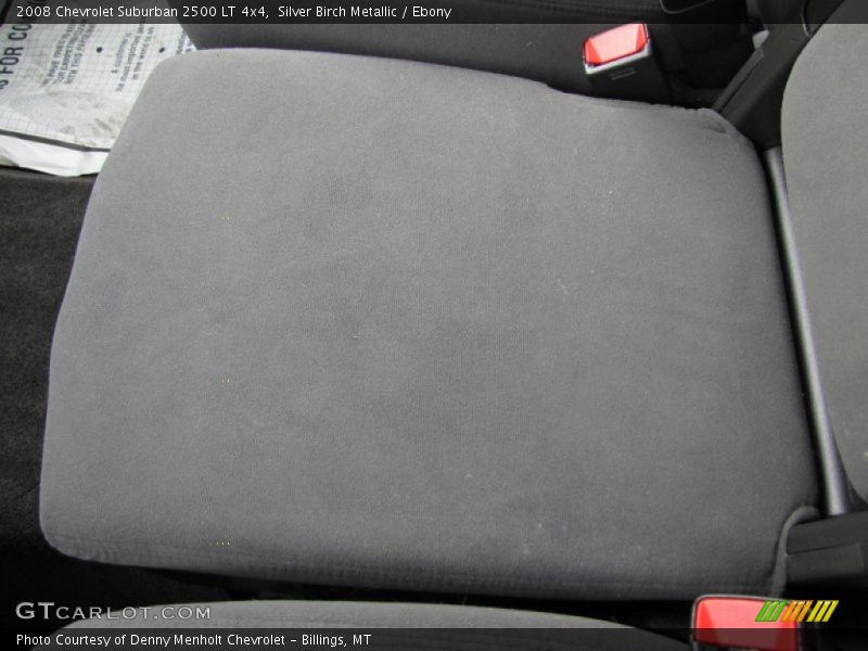 Silver Birch Metallic / Ebony 2008 Chevrolet Suburban 2500 LT 4x4