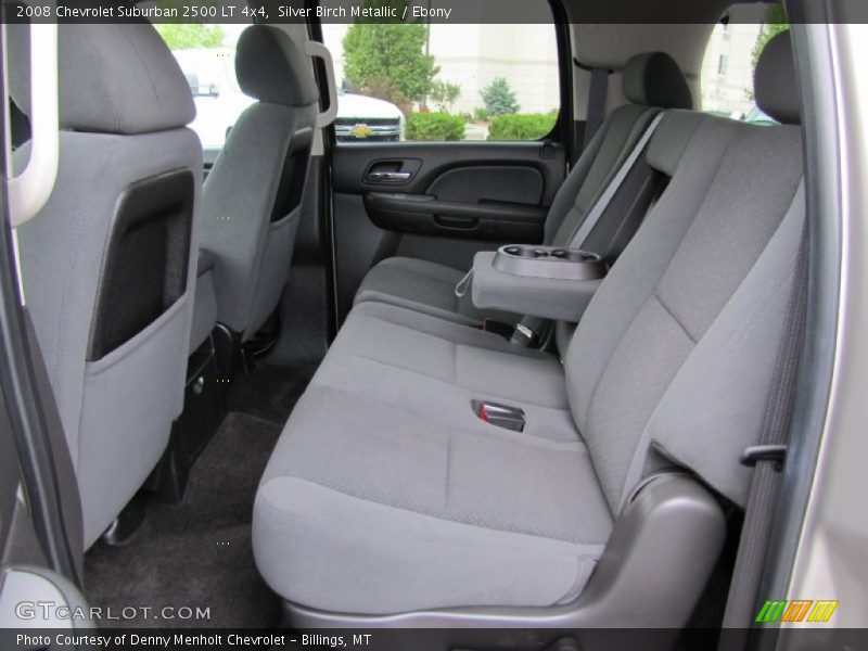 Rear Seat of 2008 Suburban 2500 LT 4x4