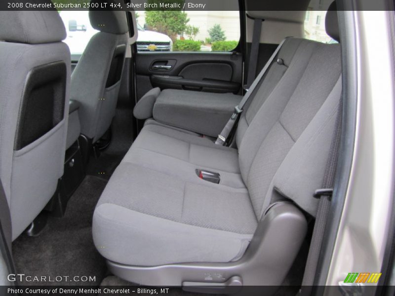 Silver Birch Metallic / Ebony 2008 Chevrolet Suburban 2500 LT 4x4