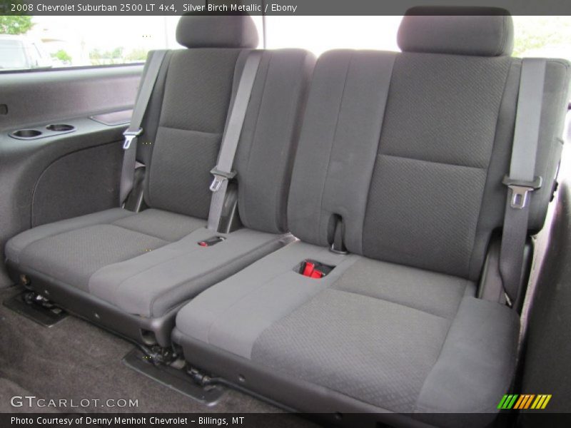 Rear Seat of 2008 Suburban 2500 LT 4x4