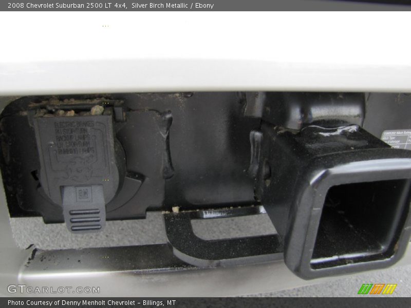 Silver Birch Metallic / Ebony 2008 Chevrolet Suburban 2500 LT 4x4