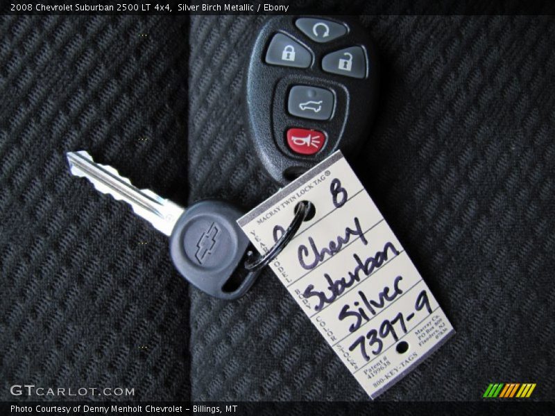 Keys of 2008 Suburban 2500 LT 4x4