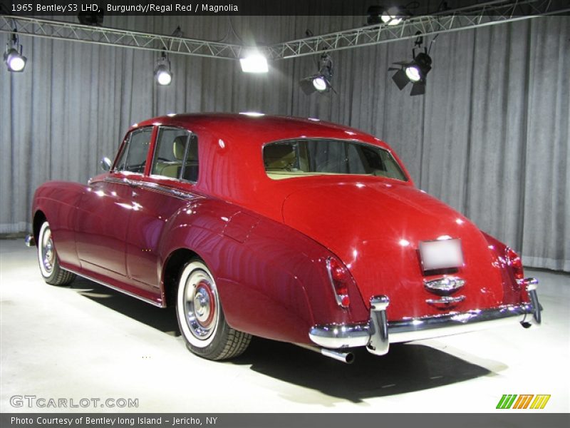 Burgundy/Regal Red / Magnolia 1965 Bentley S3 LHD