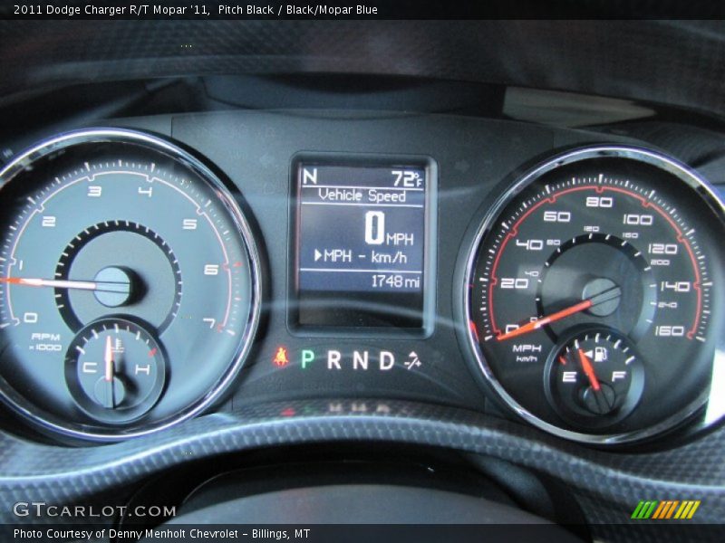  2011 Charger R/T Mopar '11 R/T Mopar '11 Gauges