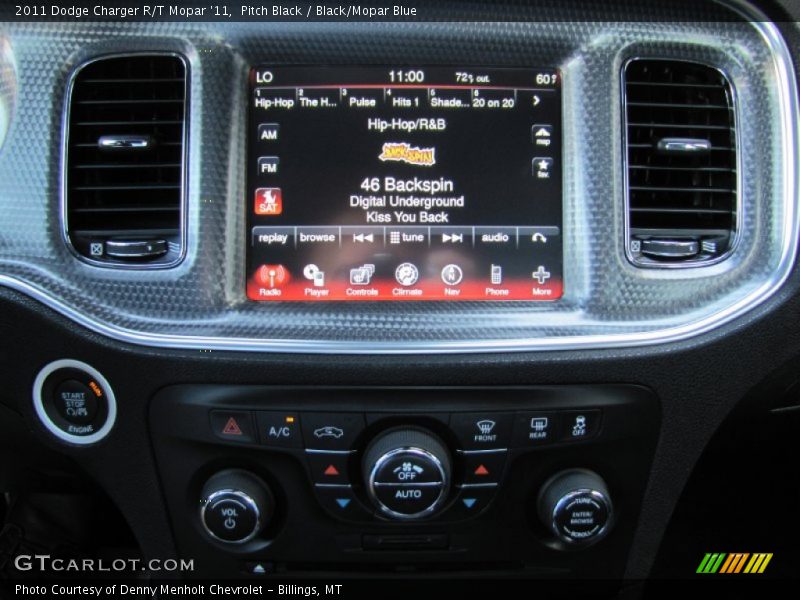 Controls of 2011 Charger R/T Mopar '11