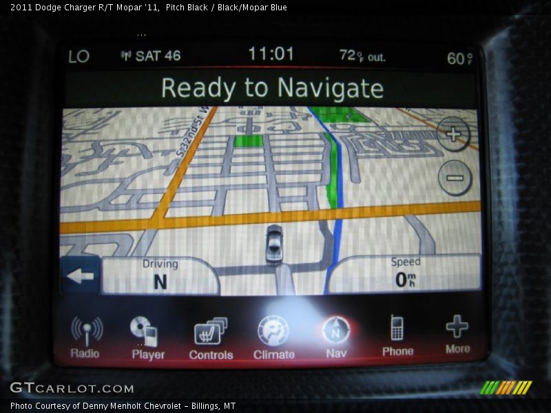 Navigation of 2011 Charger R/T Mopar '11