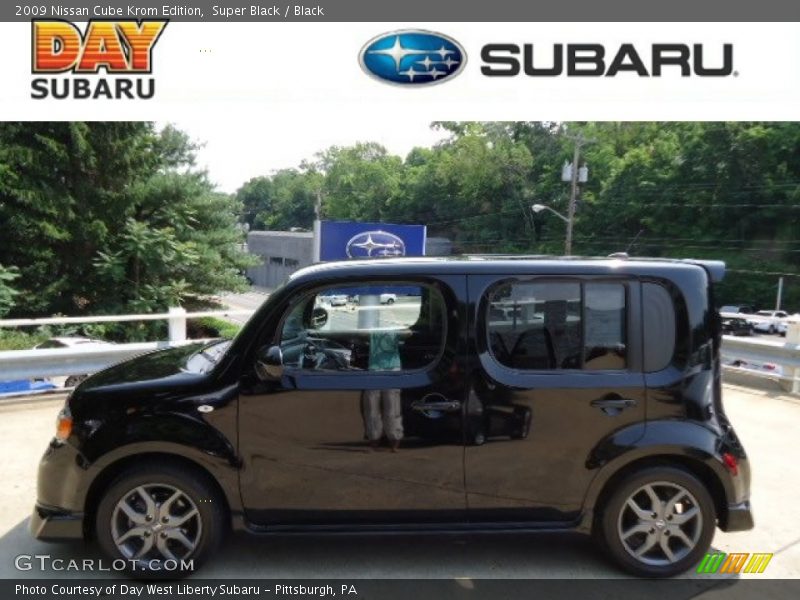 Super Black / Black 2009 Nissan Cube Krom Edition