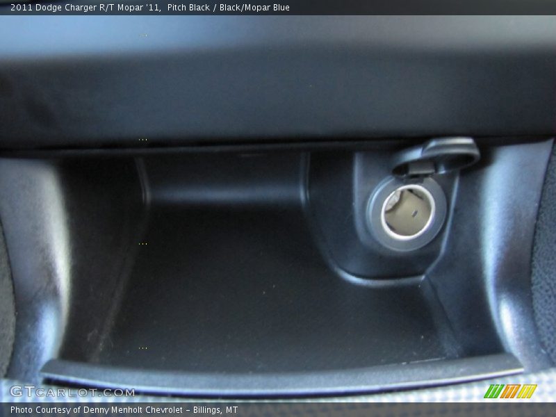 Pitch Black / Black/Mopar Blue 2011 Dodge Charger R/T Mopar '11