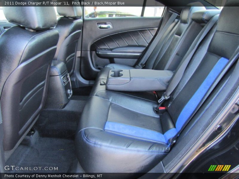 Rear Seat of 2011 Charger R/T Mopar '11