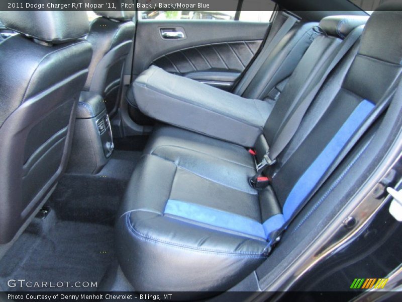  2011 Charger R/T Mopar '11 Black/Mopar Blue Interior