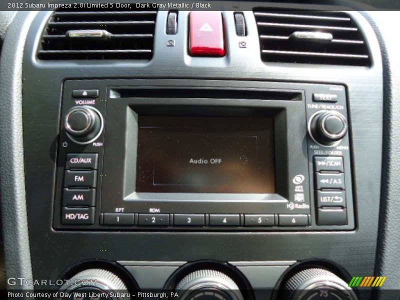 Navigation of 2012 Impreza 2.0i Limited 5 Door