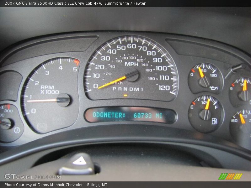 Summit White / Pewter 2007 GMC Sierra 3500HD Classic SLE Crew Cab 4x4