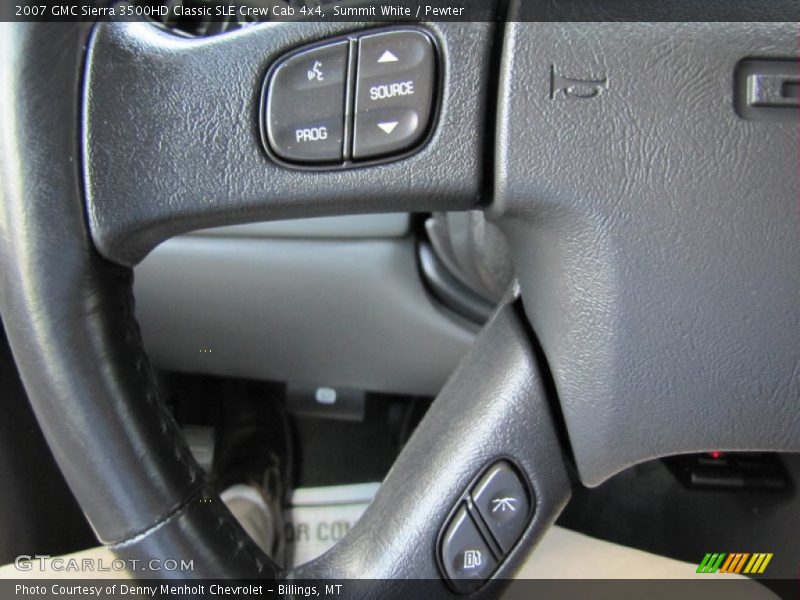 Summit White / Pewter 2007 GMC Sierra 3500HD Classic SLE Crew Cab 4x4