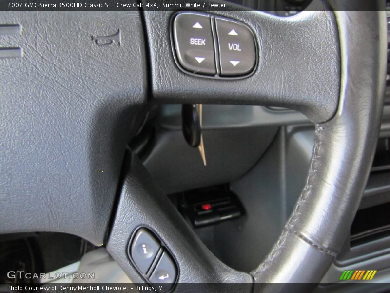Summit White / Pewter 2007 GMC Sierra 3500HD Classic SLE Crew Cab 4x4