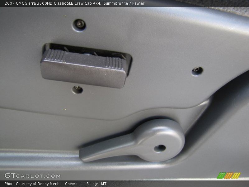 Summit White / Pewter 2007 GMC Sierra 3500HD Classic SLE Crew Cab 4x4