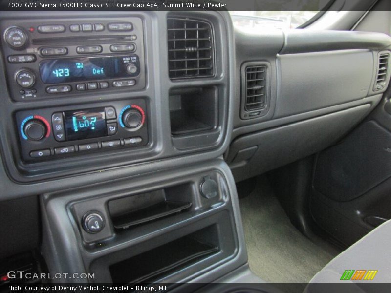 Summit White / Pewter 2007 GMC Sierra 3500HD Classic SLE Crew Cab 4x4