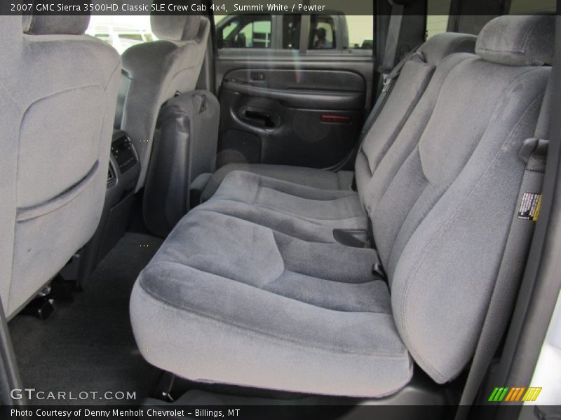 Summit White / Pewter 2007 GMC Sierra 3500HD Classic SLE Crew Cab 4x4