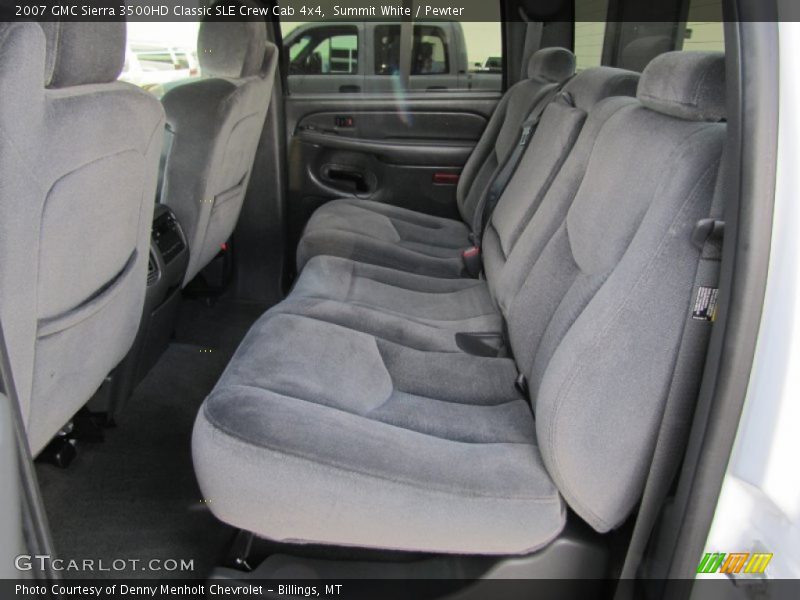 Summit White / Pewter 2007 GMC Sierra 3500HD Classic SLE Crew Cab 4x4
