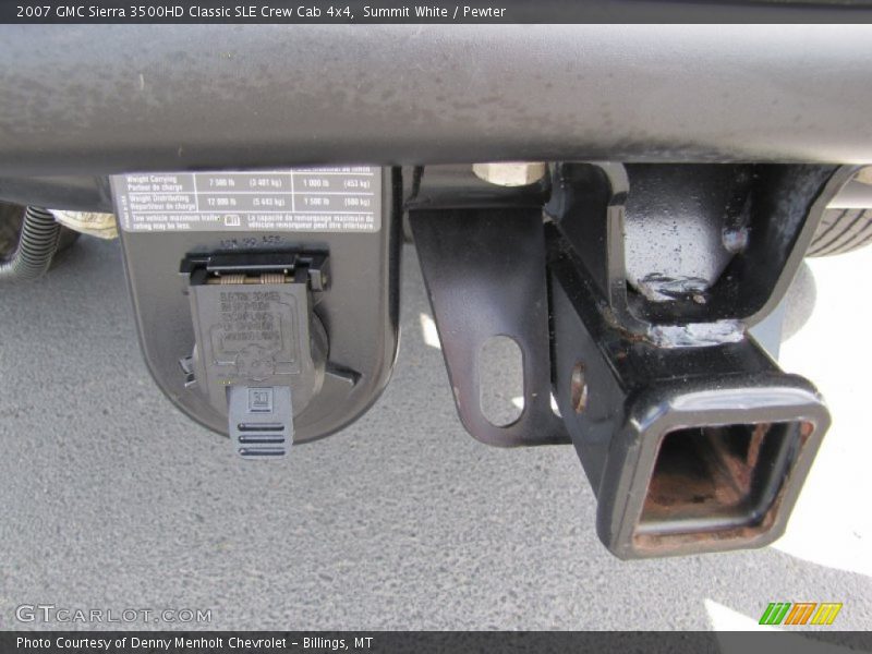 Summit White / Pewter 2007 GMC Sierra 3500HD Classic SLE Crew Cab 4x4