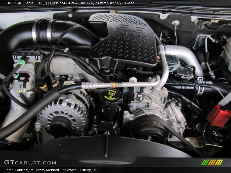 Summit White / Pewter 2007 GMC Sierra 3500HD Classic SLE Crew Cab 4x4