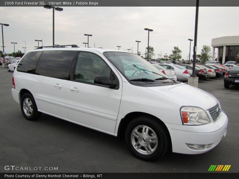 Vibrant White / Pebble Beige 2006 Ford Freestar SEL