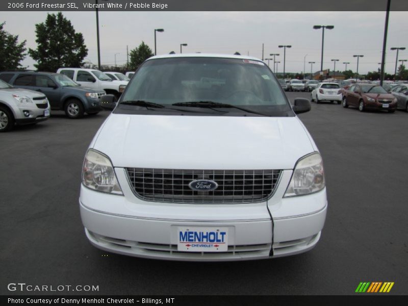 Vibrant White / Pebble Beige 2006 Ford Freestar SEL