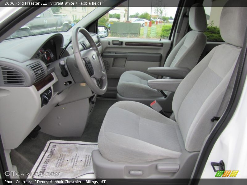 Vibrant White / Pebble Beige 2006 Ford Freestar SEL