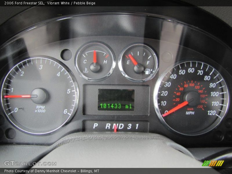 Vibrant White / Pebble Beige 2006 Ford Freestar SEL