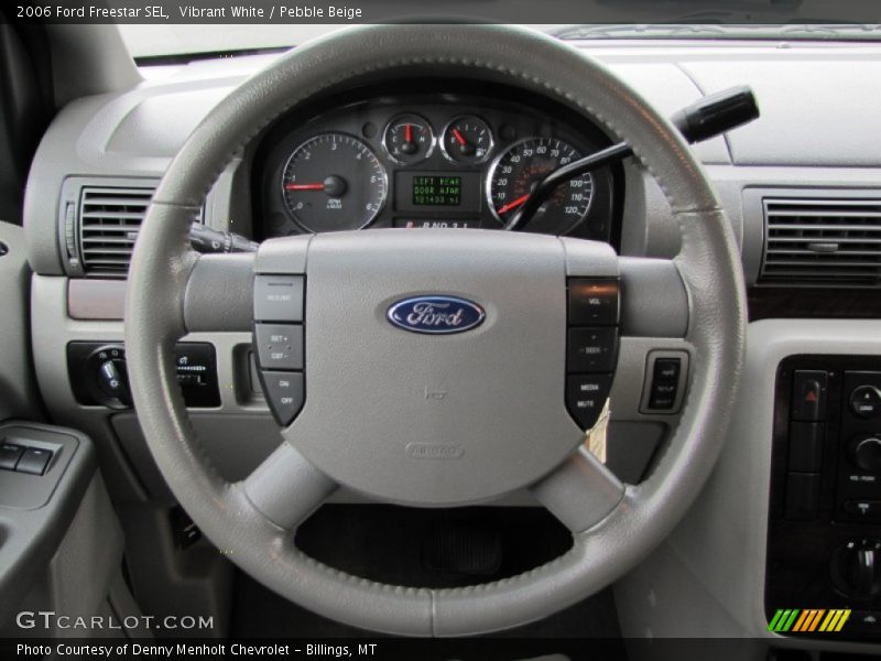 Vibrant White / Pebble Beige 2006 Ford Freestar SEL