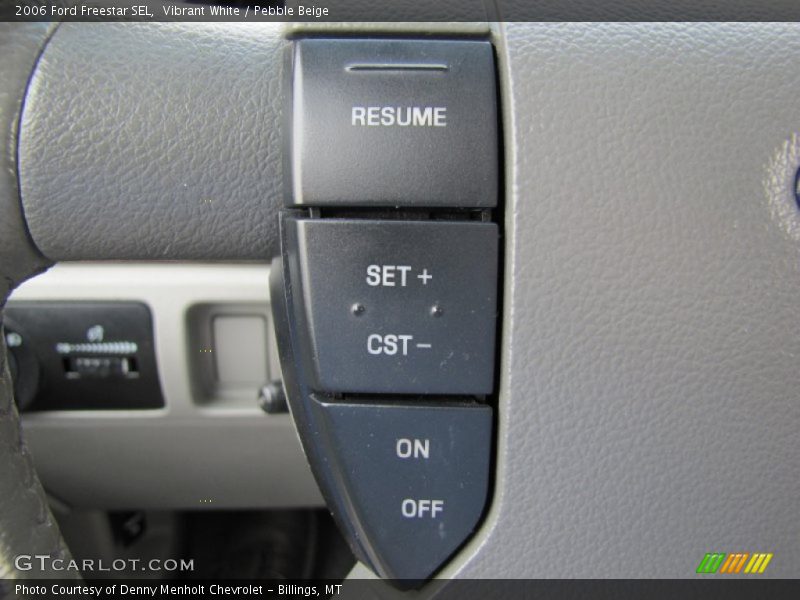 Vibrant White / Pebble Beige 2006 Ford Freestar SEL