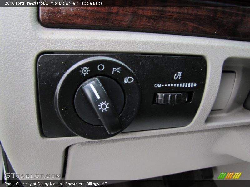 Vibrant White / Pebble Beige 2006 Ford Freestar SEL