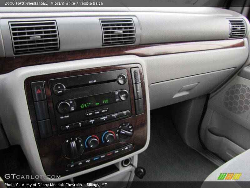 Vibrant White / Pebble Beige 2006 Ford Freestar SEL