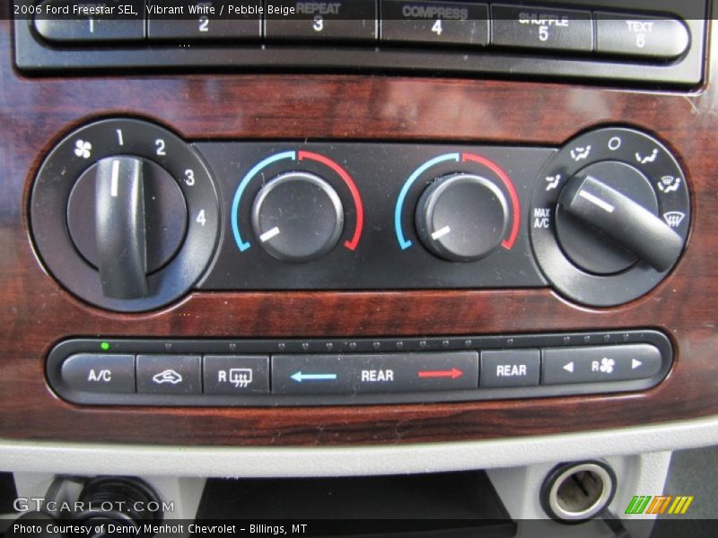 Vibrant White / Pebble Beige 2006 Ford Freestar SEL