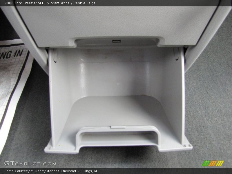 Vibrant White / Pebble Beige 2006 Ford Freestar SEL