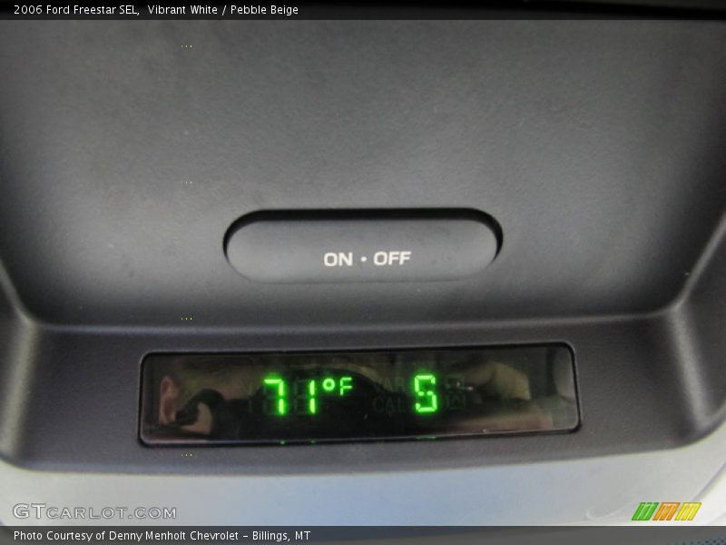 Vibrant White / Pebble Beige 2006 Ford Freestar SEL