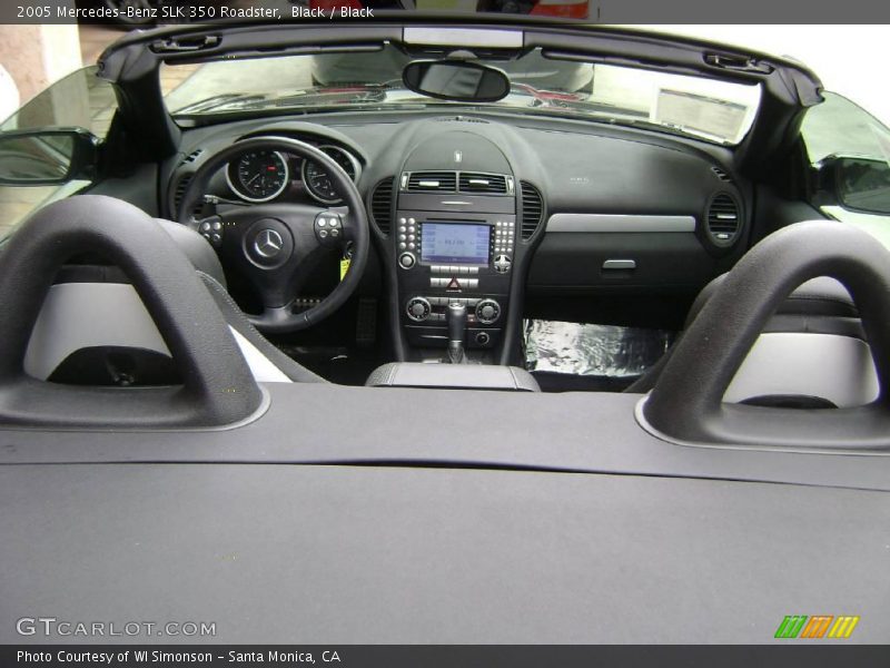 Black / Black 2005 Mercedes-Benz SLK 350 Roadster
