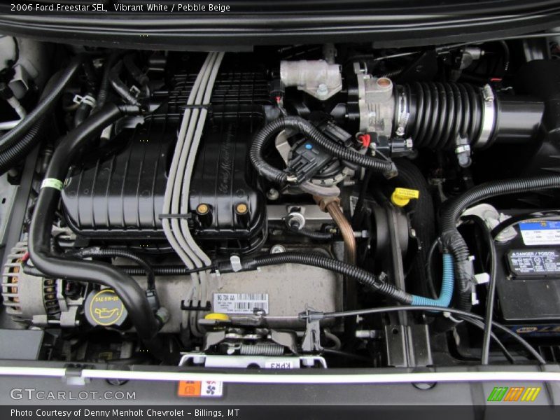 Vibrant White / Pebble Beige 2006 Ford Freestar SEL