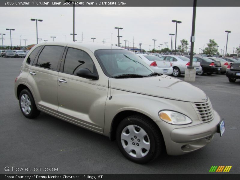 Linen Gold Metallic Pearl / Dark Slate Gray 2005 Chrysler PT Cruiser