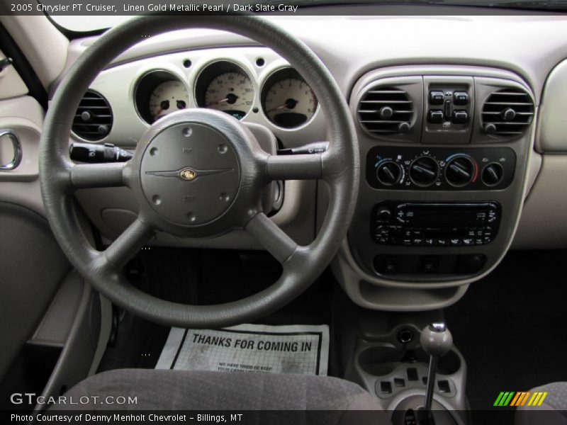 Linen Gold Metallic Pearl / Dark Slate Gray 2005 Chrysler PT Cruiser