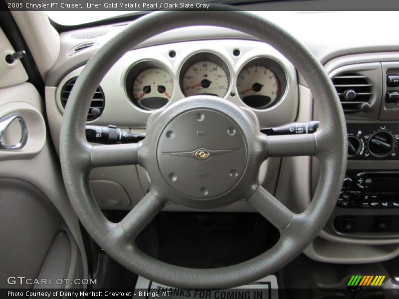 Linen Gold Metallic Pearl / Dark Slate Gray 2005 Chrysler PT Cruiser