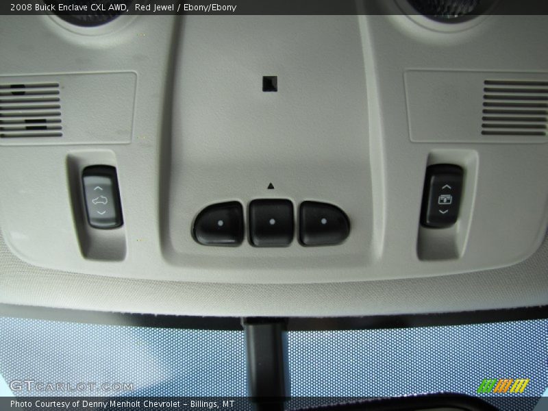 Red Jewel / Ebony/Ebony 2008 Buick Enclave CXL AWD