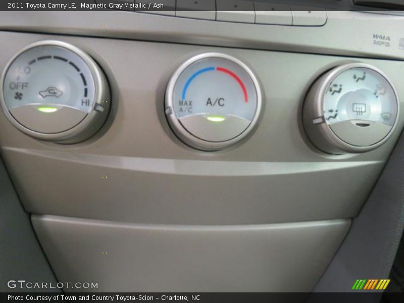 Magnetic Gray Metallic / Ash 2011 Toyota Camry LE